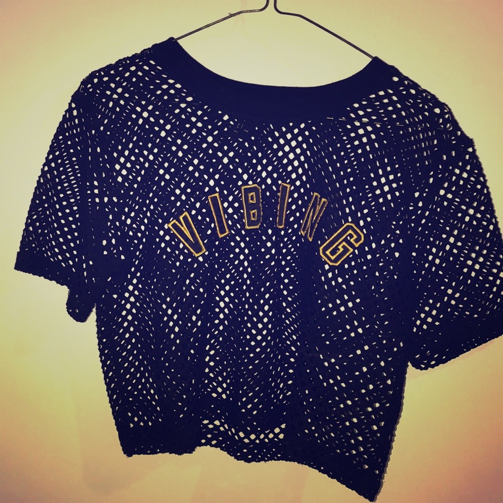 Mesh top.
